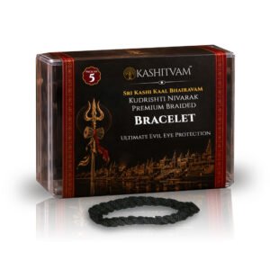 Kashitvam Kaal Bhairav Raksha Sutra Bracelet – Evil Eye Protection & Negativity Shield-front