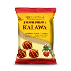 Kashitvam Raksha Sutram Kalawa Thread (Mauli) Sacred Cotton front