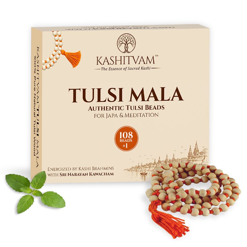 Kashitvam Tulsi Japa Mala 108 beads Product Image