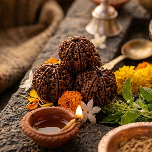 Rudraksha beads