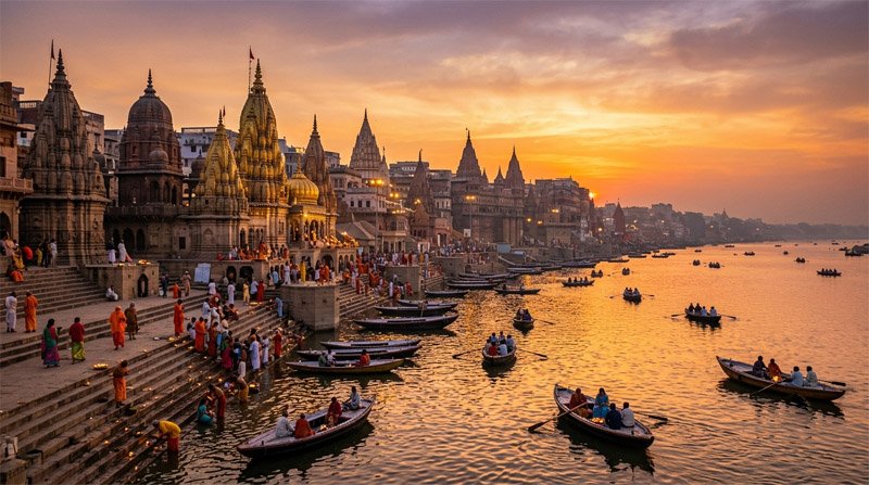 Kashi at sunrise