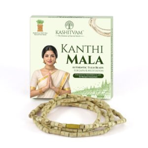 Kashitvam Tulsi Kanthi Mala for Men & Women – Tulsi Wood