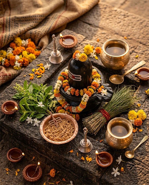 Traditional sacred materials